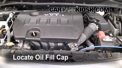 2010 Toyota Corolla S 1.8L 4 Cyl. Oil Add Oil